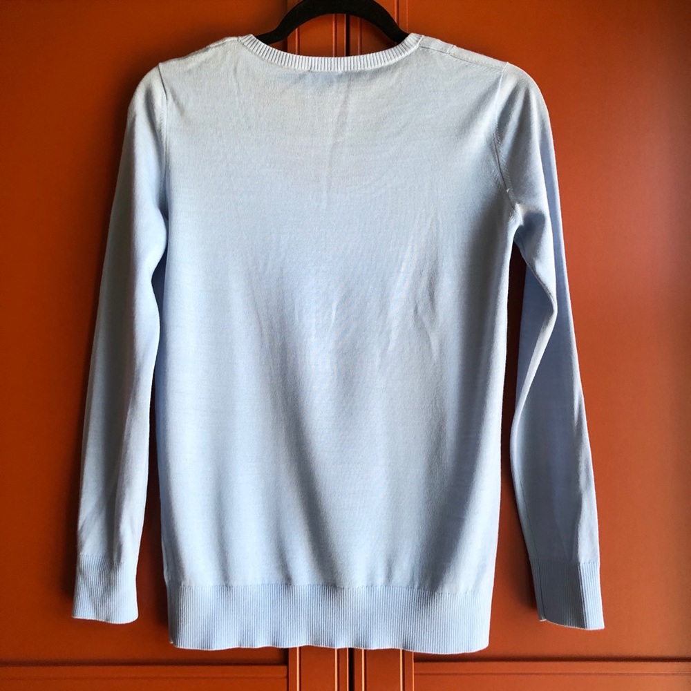 Akris Punto Split Neck Wool Pullover - image 6